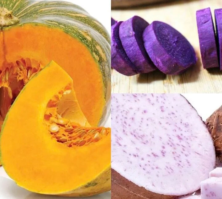 Cách làm chè khoai bí đỏ ngọt thơm-1