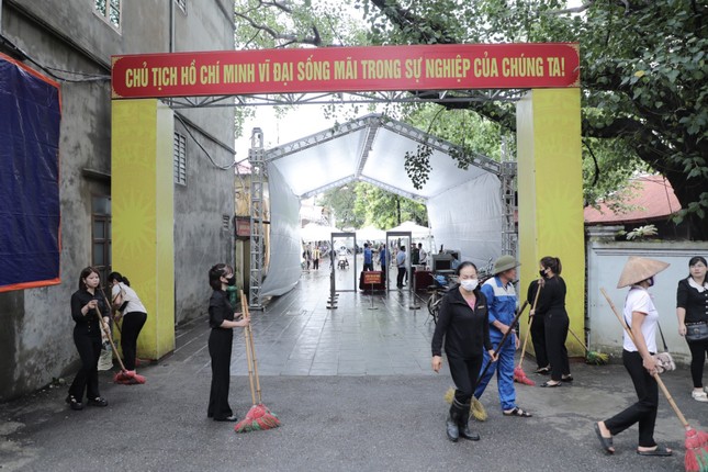 Công tác chuẩn bị Lễ viếng, Lễ truy điệu Tổng Bí thư Nguyễn Phú Trọng tại quê nhà-12