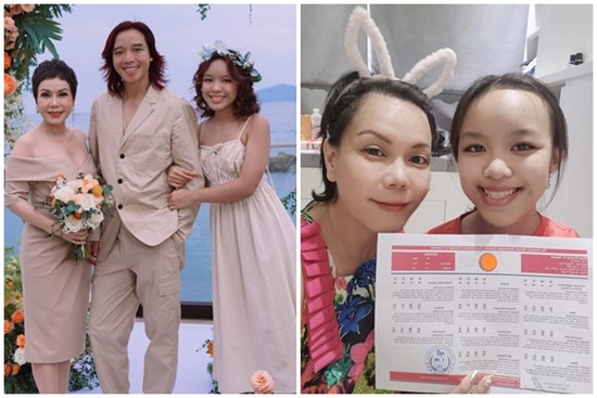 Con gái Việt Hương xưa học mẫu giáo được mời thẳng lên lớp 2, giờ vào cấp 3 thành tích học tập ai cũng tò mò