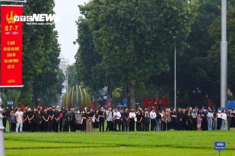 Lễ thượng cờ rủ Quốc tang Tổng Bí thư Nguyễn Phú Trọng-1