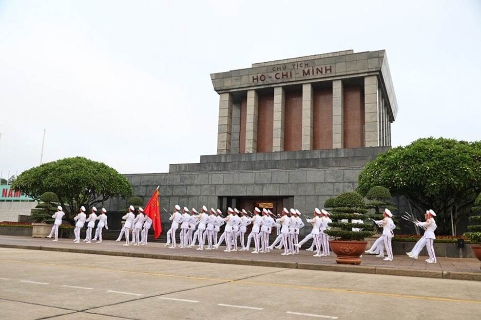 Lễ thượng cờ rủ Quốc tang Tổng Bí thư Nguyễn Phú Trọng-3