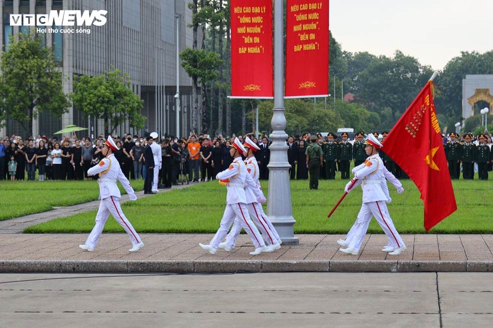 Lễ thượng cờ rủ Quốc tang Tổng Bí thư Nguyễn Phú Trọng-5