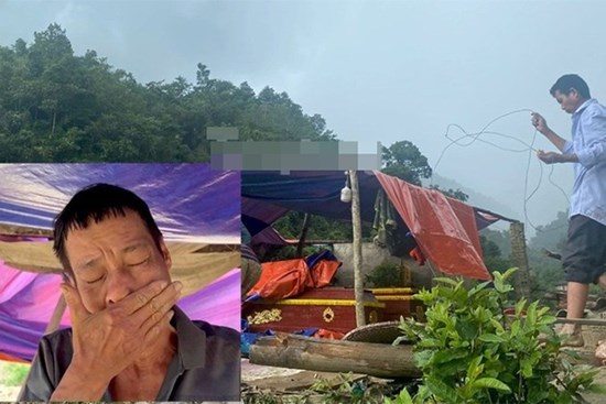 Thắt lòng lời kể tuyệt vọng của người chồng chứng kiến vợ con bị nước lũ cuốn trôi