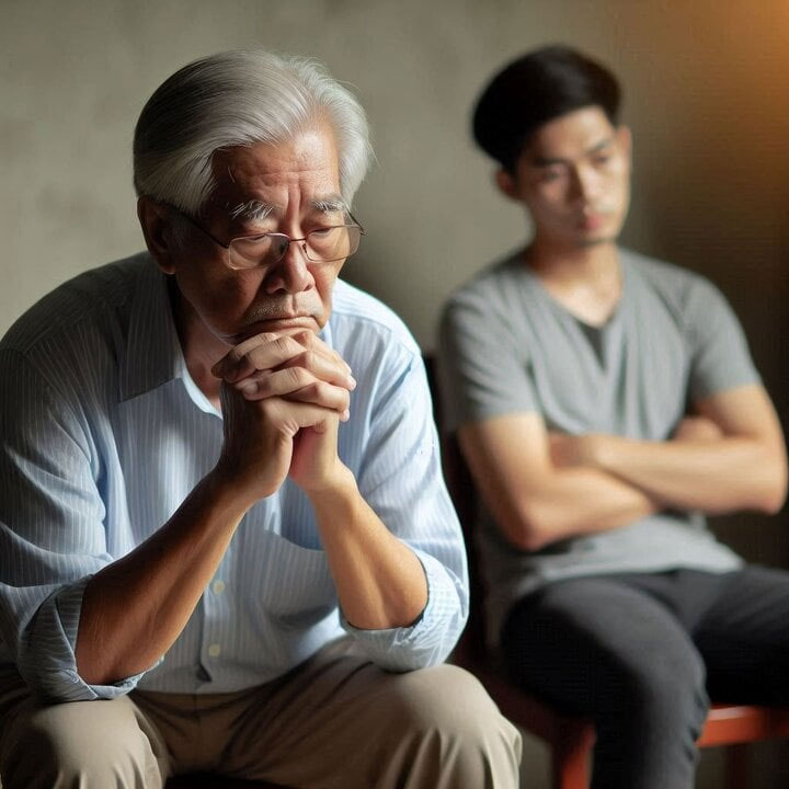 Cho con vay tiền dưỡng già, giờ tôi phải xin từng đồng để mua thuốc-1