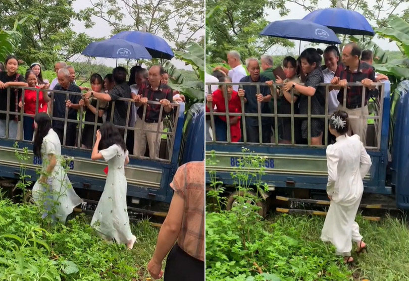 Cảnh thú vị trong đám hỏi ở Vĩnh Phúc gây bão mạng-1