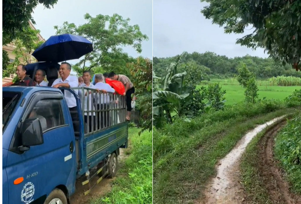 Cảnh thú vị trong đám hỏi ở Vĩnh Phúc gây bão mạng-2