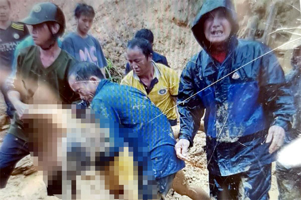 Lạng Sơn: Sạt lở đất vùi lấp 2 người đang ngủ trong nhà-3