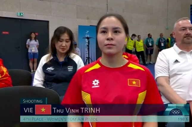 Xạ thủ Trịnh Thu Vinh vào chung kết bắn súng Olympic Paris 2024, nhận thưởng nóng 100 triệu đồng-1