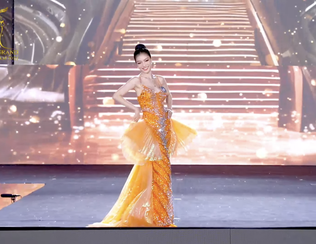 Miss Grand Vietnam 2024: Chị gái Nam Em vào top 15, Nguyễn Vĩnh Hà Phương gây tiếc nuối-6