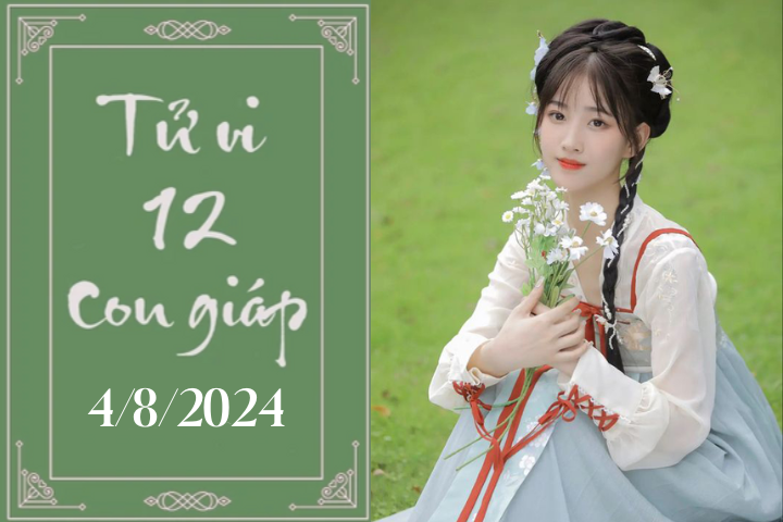 Tử vi 12 con giáp hôm nay ngày 4/8/2024: Mão thuận lợi, Thìn phát triển-1