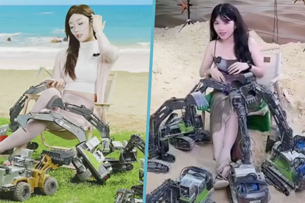 Trung Quốc: Phẫn nộ trào lưu điều khiển xe đồ chơi quấy rối nữ thần tượng-1