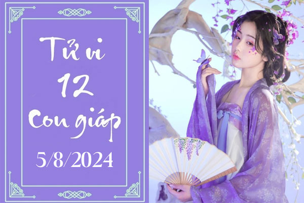 Tử vi 12 con giáp hôm nay ngày 5/8/2024: Thìn ổn định, Tỵ thuận lợi-1