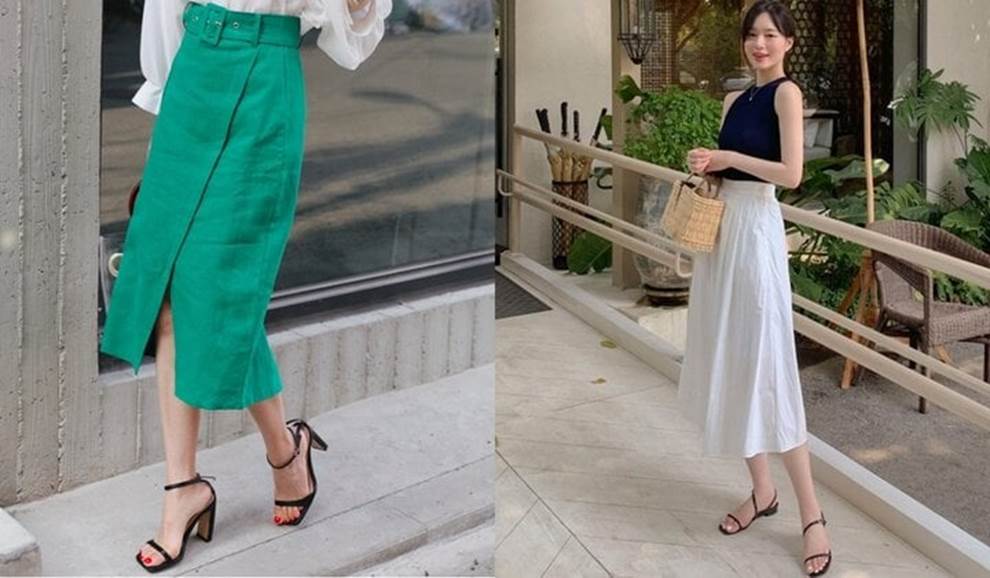 Kiểu trang phục mix với sandals sẽ càng tăng thêm điểm sành điệu cho bạn gái-2