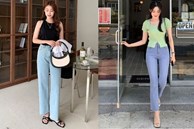 Kiểu trang phục mix với sandals sẽ càng tăng thêm điểm sành điệu cho bạn gái