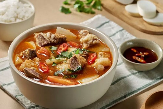 Hướng dẫn cách nấu canh thịt bò củ cải
