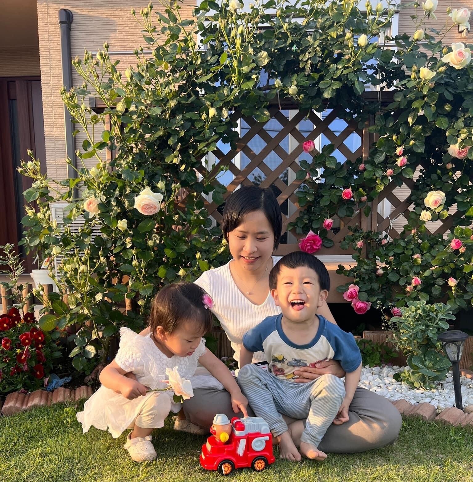 Mẹ đảm chi 60 triệu làm vườn ở Nhật: Rau quả Việt ngập lối, 60 gốc hoa hồng quanh năm khoe sắc hương-3