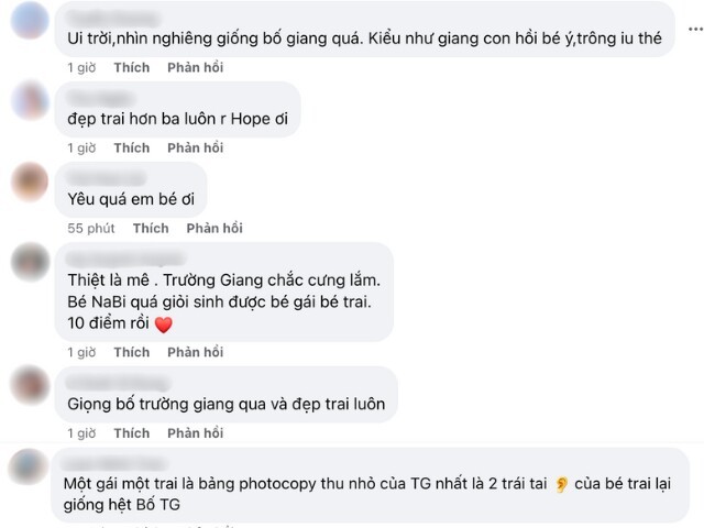 Lần đầu diện mạo con trai Nhã Phương được công khai, bé Hope điển trai, mắt to, mũi cao giống y đúc Trường Giang-2