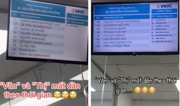 9X là thế hệ cuối cùng có chữ Văn hoặc Thị trong tên gọi?-1