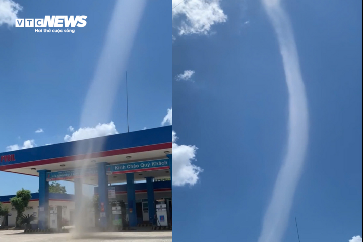 Xuất hiện lốc xoáy cao khoảng 50m ở Hà Tĩnh-1