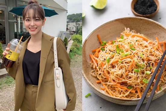 Món mì giúp nữ diễn viên xinh đẹp giảm 5 kg trong chưa đầy một tháng