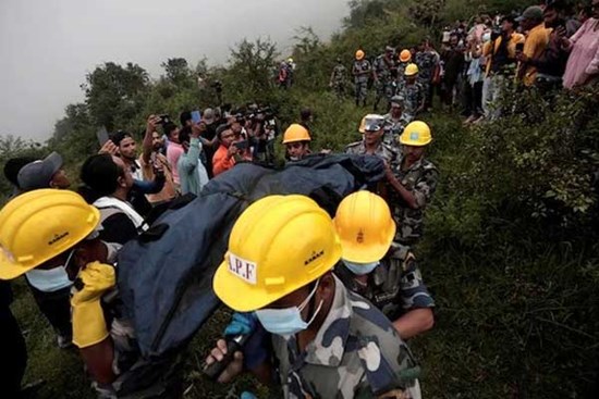 Rơi trực thăng ở Nepal, toàn bộ hành khách thiệt mạng