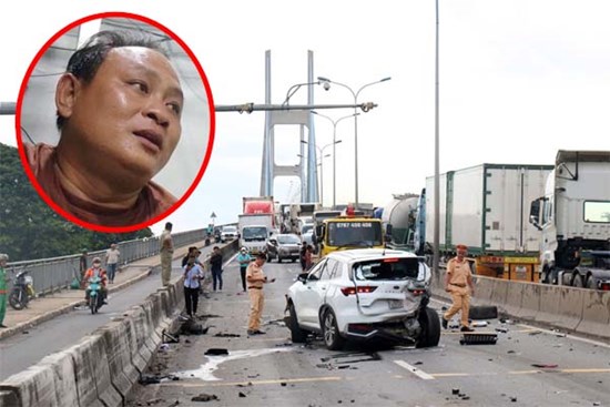 Tài xế xe tải: ‘Xe nổ phanh, tôi mất kiểm soát chỉ biết cầu nguyện’