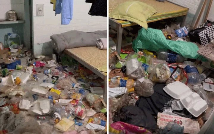 Phòng trọ siêu bẩn của cô gái ở Hải Dương khiến dân mạng kinh hãi-1