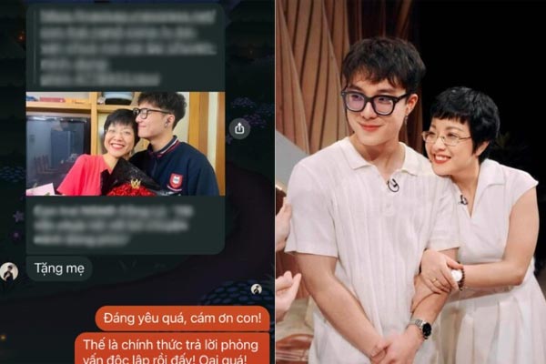 Con trai MC Thảo Vân không chỉ sở hữu ngoại hình điển trai mà còn cực hiếu thảo-5
