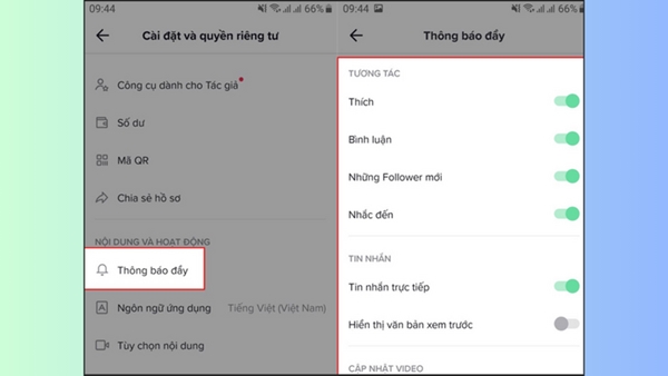 Cách tắt thông báo bài đăng trên TikTok-4
