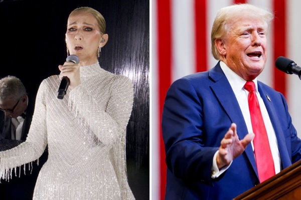 Celine Dion chỉ trích ông Trump-1