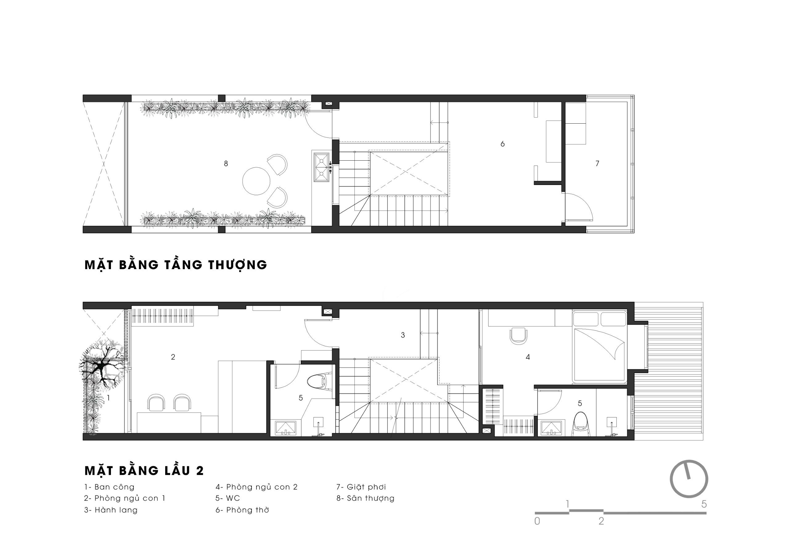 Nhà thông tầng cho gia đình có trẻ nhỏ-17