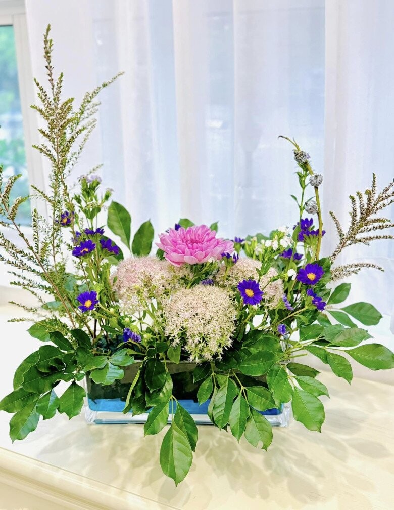 Bất ngờ với khả năng cắm hoa siêu đỉnh của chồng Thúy Hạnh trong biệt thự hạng sang-3