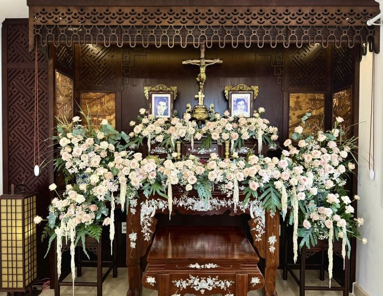 Bất ngờ với khả năng cắm hoa siêu đỉnh của chồng Thúy Hạnh trong biệt thự hạng sang-9