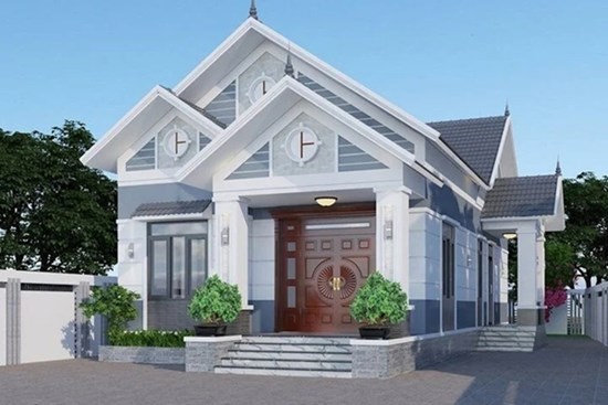 Những mẫu nhà trệt đẹp, chi phí xây dựng thấp