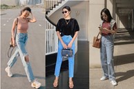 Mỹ nhân Việt có 10 cách diện quần jeans ống đứng đơn giản mà đẹp