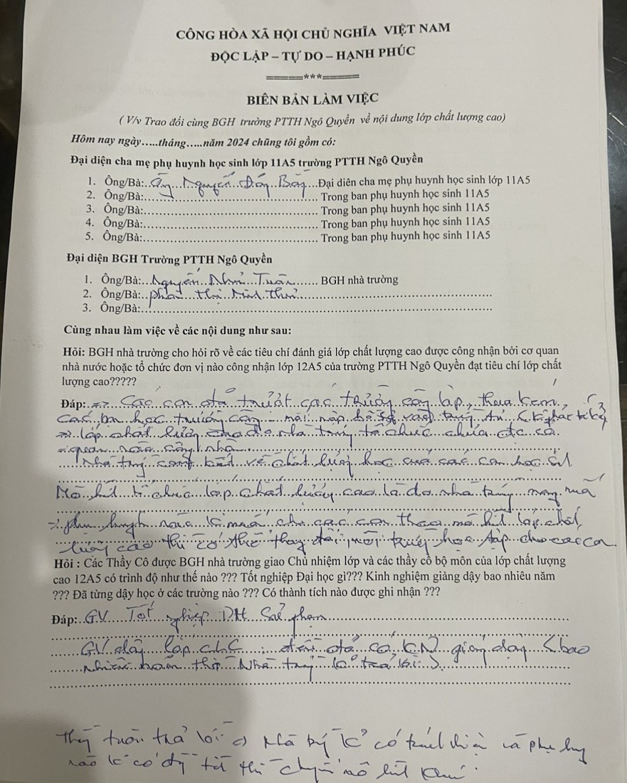 Vụ con bị dừng đào tạo vì bố thắc mắc về chương trình học: Nhà trường xin lỗi-2