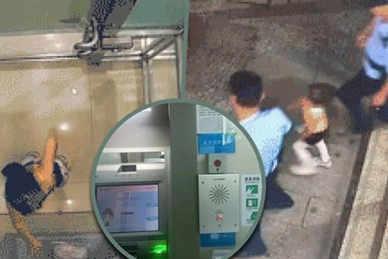 Máy ATM giúp bé gái lạc đường tìm thấy người thân