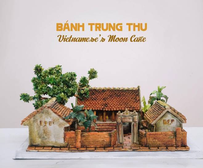 Cô gái 9x làm bánh trung thu mang hình ảnh làng quê Bắc Bộ-1