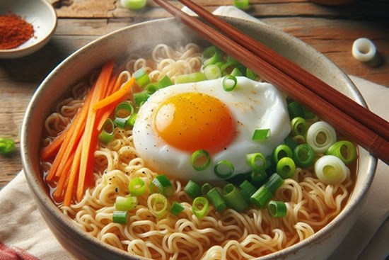 Ba không khi dùng mì ăn liền