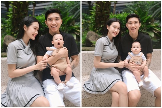 Đoàn Văn Hậu - Doãn Hải My công khai diện mạo quý tử