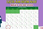 Lịch âm 13/9 - Âm lịch hôm nay 13/9 chính xác nhất - lịch vạn niên 13/9/2024-2