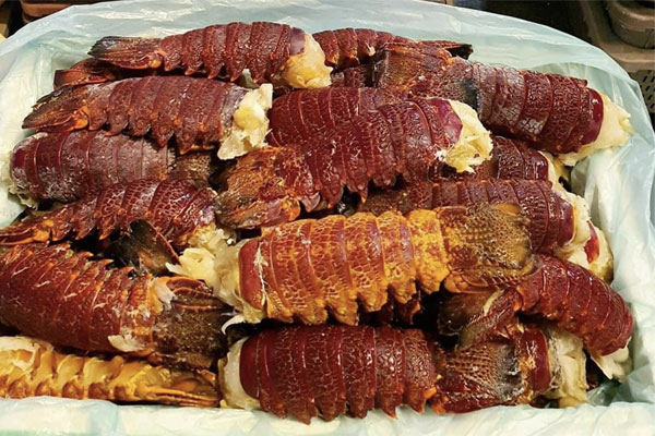 Chợ hải sản Tết: Chỉ 1 con sò bơ giá lên tới 500.000 đồng-4