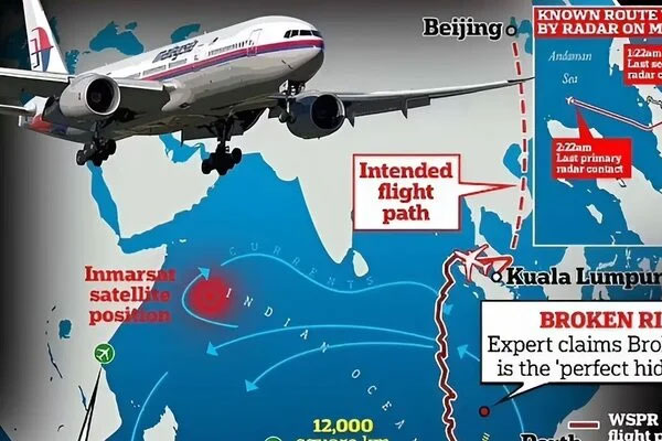 Xuất hiện giả thuyết mới về vị trị máy bay MH370 gặp nạn-1