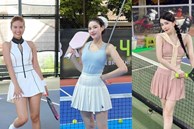 Style ra sân pickleball của sao Việt thay đổi thế nào sau loạt ồn ào trang phục?