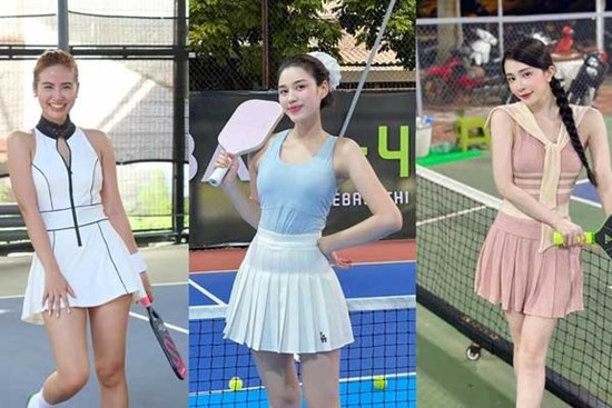 Style ra sân pickleball của sao Việt thay đổi thế nào sau loạt ồn ào trang phục?