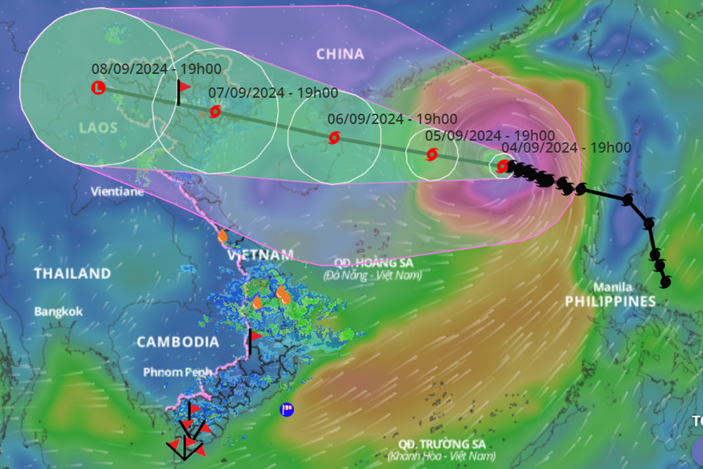 Bão số 3 Yagi khả năng vào Vịnh Bắc Bộ 70-80%, miền Bắc sắp mưa lớn-1