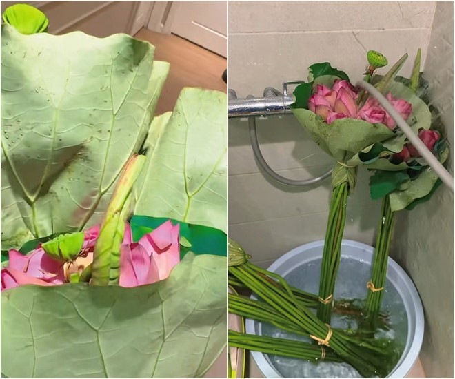 Vợ Mạnh Trường tiếp tục gây sốt khi cắm loài hoa đẹp lạ, để lộ cơ ngơi sang trọng-21