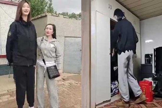 Cô gái cao 2m26 khiến bố mẹ như ngồi trên đống lửa vì lo con ế chồng