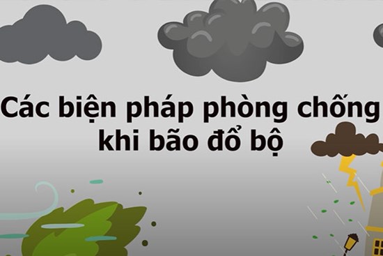 Bão sắp đổ bộ, làm gì để đảm bảo an toàn?