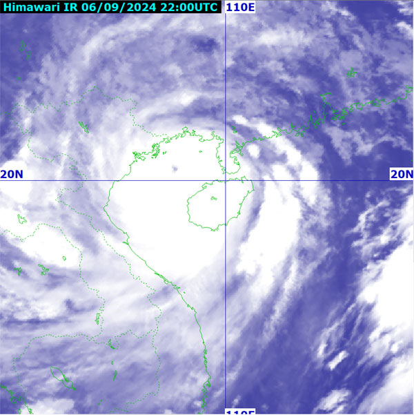 Bão số 3 tiệm cận bờ biển Quảng Ninh - Hải Phòng - Thái Bình-30